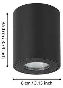 Eglo 901028 - Vonkajšie bodové svietidlo TORRECOLA 1xGU10/5W/230V pr.8cm IP44