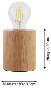 Eglo 901173 - Stolná lampa TURIALDO 1xE27/28W/230V