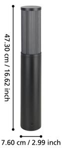 Eglo 901034 - Vonkajšia lampa SALLE 1xE27/15W/230V 46,5 cm IP54