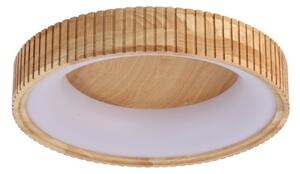 Brilagi - LED stropné svietidlo FALCON WOOD MODERN LED/30W/230V pr. 45 cm drevo