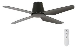 Lucci Air 213000 - Stropný ventilátor AIRFUSION ARIA čierna + diaľkové ovládanie