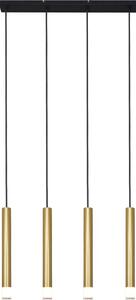 Zuma Line P241125804GD - Luster na lanku VELIC 4xG9/5W/230V zlatý