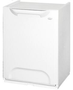 Úložný box / kôš výklopný Eco-Logico biely 34x29x47 cm