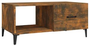 Konferenčný stolík dymový dub 90x50x40 cm kompozitné drevo