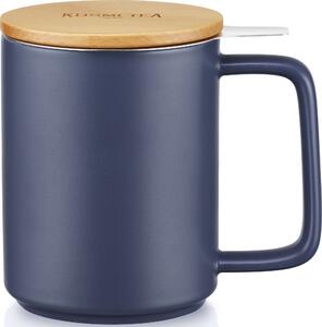 Hrnček Kusmi s infuzérom 480 ml sýto modrý
