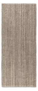 Hanse Home Collection koberce Behúň Bouclé Jute 105975 Grey Brown - 80x200 cm