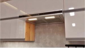 Rohová kuchyňa Brick light ľavý roh 300x182 cm(biela lesk/craft)