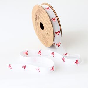 Dekoratívna stuha White / Bows – 5 m