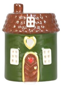 Keramický svietnik Joyful Christmas Green