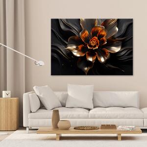 Obraz na plátne Nádherný lotosový kvet Rozmery: 60 x 40 cm