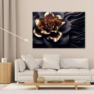 Obraz na plátne Zlatý kvet Rozmery: 60 x 40 cm