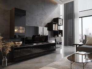 Elegantná obývacia stena BRADT 45 - čierna