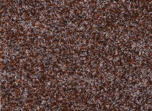 Vebe Metrážny koberec Santana čokoládová s podkladom resine, záťažový - Rozmer na mieru bez obšitia cm