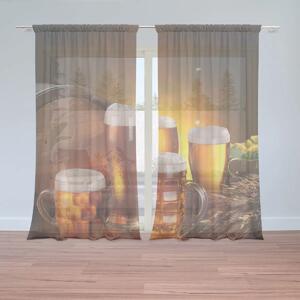 Sablio Záclony Krígle s pivom: 2ks 150x250cm
