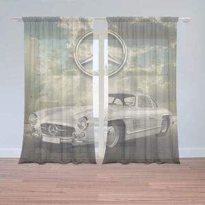 Sablio Záclony Mercedes-Benz 300 SL Na ceste: 2ks 150x250cm