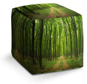 Sablio Taburet Cesta v lese - 40x40x40 cm