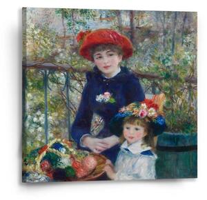 Sablio Obraz Dve sestry (Na terase) - Pierre-Auguste Renoir - 50x50 cm