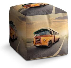 Sablio Taburet Autobus veterán - 40x40x40 cm