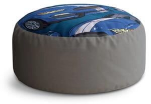 Sablio Taburet Circle Mustang Pattern: 38x48 cm