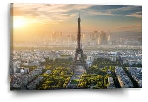 Sablio Obraz Paríž Eiffelova veža Skyline - 60x40 cm