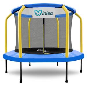 INLEA ULTIMATE Jump Trampolína 150 cm s vnútornou ochrannou sieťou - modrá