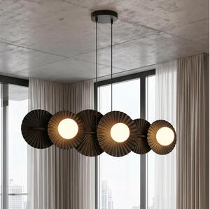 Závesný luster na lankách UMBRA 6xG9/8W/230V čierny
