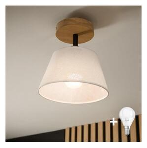 Brilagi - LED Prisadený luster ANTHONY 1xE14/60W/230V dub/biela