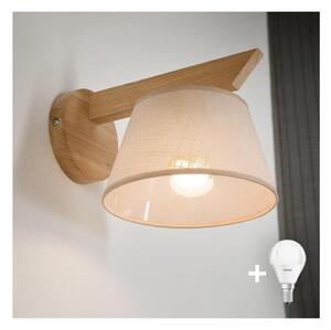 Brilagi - LED Nástenné svietidlo ANTHONY 1xE14/40W/230V dub/béžová