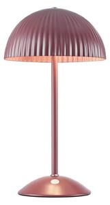 Stolová lampa Zin, červená, železo, výška 35,5 cm, G9, Červená, Obývacia izba / jedáleň, kov, Stojacie svietidlo