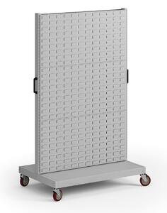 Mobilný stojan, 6x panel na boxy, 960 x 640 x 1605 mm