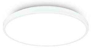 Stropné LED svetlo Kaida, biele, Ø 38 cm, EEK A, 4 000 K, Biela / opálová, Pracovňa / Kancelária, kov, Závesné svietidlo