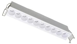 Minimalistické podhľadové svietidlo do sadrokartonu Tetris 28 20W CCT biele