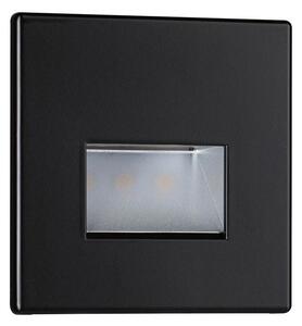 Paulmann - Edge Quadro LED Vstavané Nástenné Svietidlo Square Matt Black