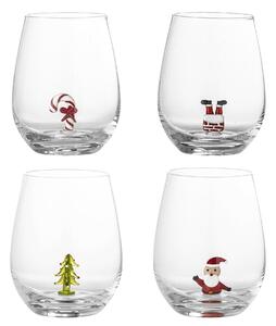 Vianočné poháre Misa 560 ml – set 4 ks