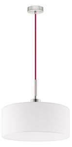 Eglo - LED luster na lanku TUNJA 1xE27/60W/230V biela