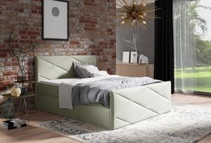 Čalúnená posteľ ZOE LUX - 120x200, béžová 2 + topper ZDARMA