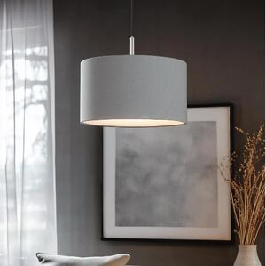 Eglo - LED Luster na lanku TUNJA 1xE27/60W/230V šedá