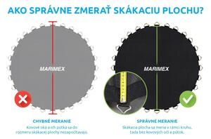 Marimex | Náhradná skákacia plocha pre trampolínu Marimex Kids - priemer 125 cm | 19000596