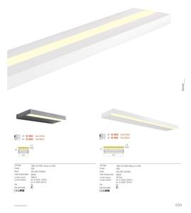 Redo 01-3554 - LED Nástenné svietidlo SEED LED/30W/230V biela