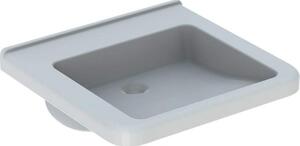 Bezbariérové ​​umývadlo Geberit Selnova 55x52,5 cm bez otvoru pre batériu, bez prepadu 500.787.01.7