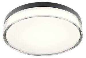 Redo 01-3736 - LED Stropné svietidlo FRISBI LED/18W/230V 3000/4000K IP44 čierna