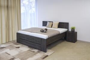 Ahorn LORANO - moderná lamino posteľ s deleným čelom 160 x 200 cm