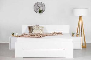 Ahorn LORANO - moderná lamino posteľ s deleným čelom 180 x 220 cm