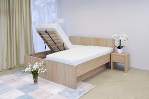 Ahorn TROPEA - moderná lamino posteľ s plným čelom 140 x 190 cm