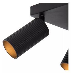 Lucide 09939/14/30 - Bodové svietidlo CLUBS 4xGU10/40W/230V čierne