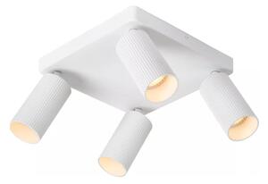 Lucide 09939/14/31 - Bodové svietidlo CLUBS 4xGU10/40W/230V biela