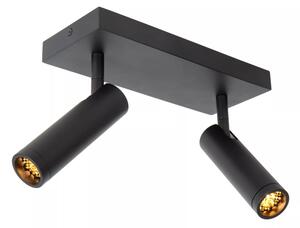 Lucide 22974/02/30 - Bodové svietidlo GRADO 2xGU10/8W/230V čierne