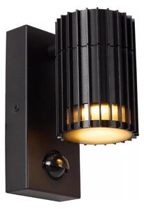 Lucide 11839/01/30 - Vonkajšie nástenné svietidlo so senzorom TIMBALA 1xGU10/7W/230V IP44
