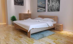 Texpol SOFIA - elegantná masívna dubová posteľ 170 x 200 cm