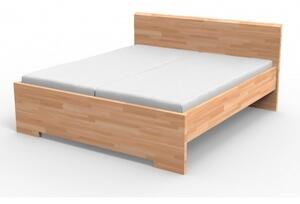 Texpol MONA - masívna buková posteľ s možnosťou preskleného čela 200 x 220 cm
